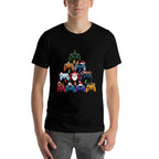 Christmas Gaming Controllers Xmas Tree Gamer Boys Kids  Polyester Blend T-Shirt
