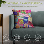 Wizard Candy Soft Gift Ready Throw Pillow