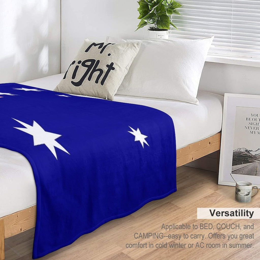 Australia Flag Comfort Throw Blanket