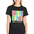 Second Grade Dream Team 2nd Grade Teacher Kid Back to School  Affordable Price T-Shirt