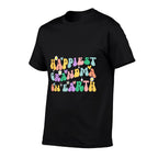 Retro Groovy Happiest Grandma On Earth For Family Trip  Stretchy T-Shirt