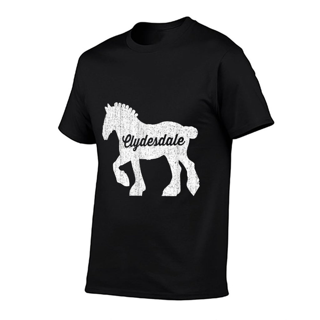 Clydesdale Draft Horse  Durable T-Shirt