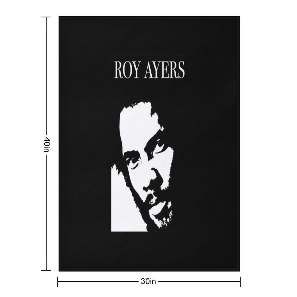 Tribute to Roy Ayers Velvety-soft Throw Blanket