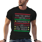 Twas The Nizzle Before Christmas Hip Hop Rap Gangsta T  Lightweight T-Shirt