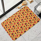 Lovely Ladybugs  Easy Maintenance Bath Mat