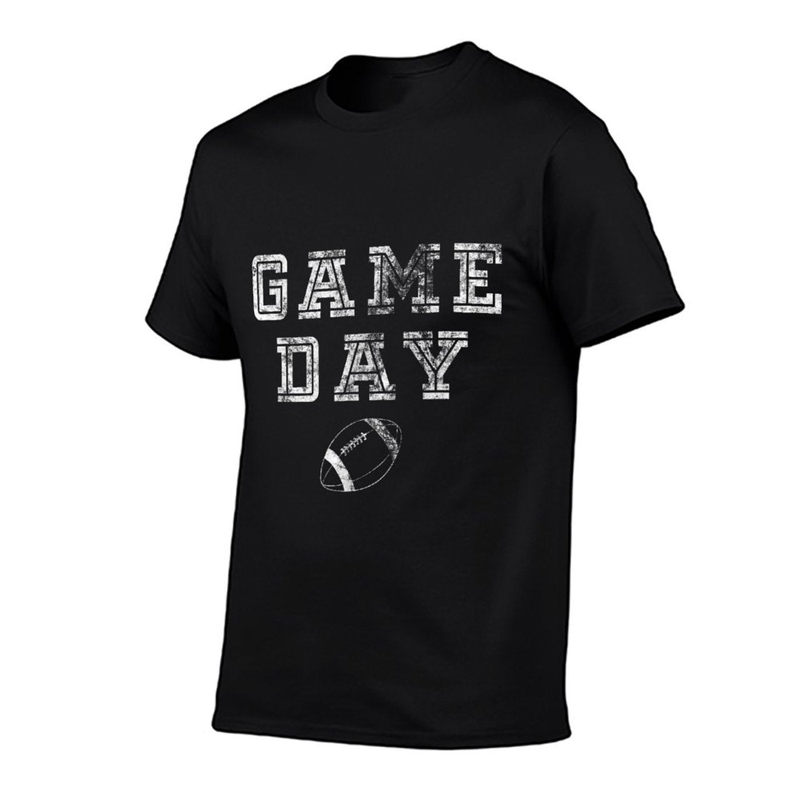 Game Day Football T Women Men Cute Football Top Gifts  High-quality Stitching T-Shirt