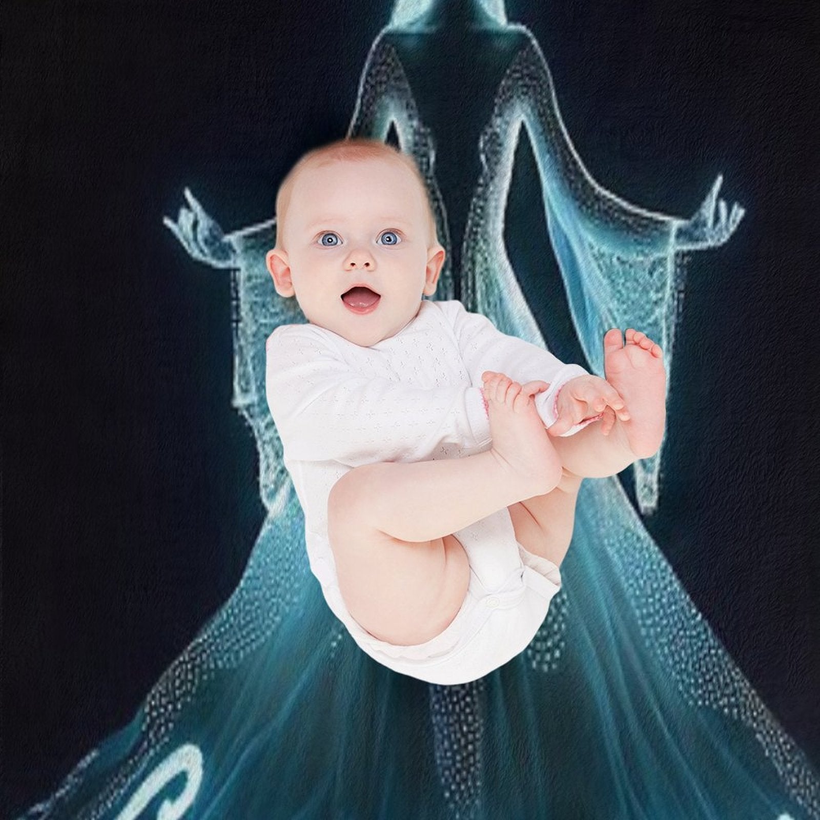 Full Consciousness Eco-conscious Throw Blanket