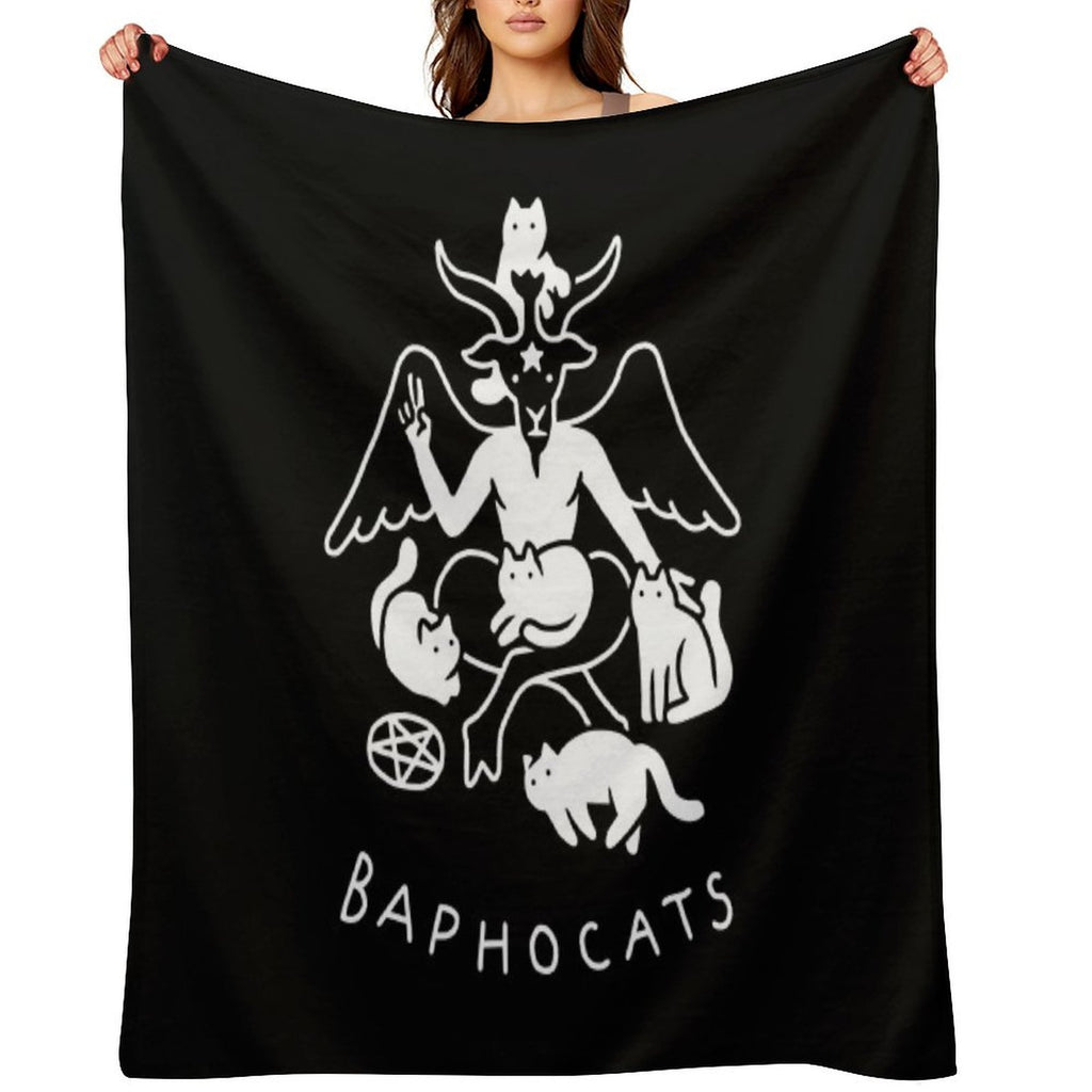 Baphocats Sustainable Throw Blanket