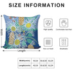 Australian Native Flowers Soft Luxury Feel Throw Pillow
