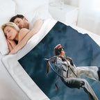 Wishbone Wrinkle-free Throw Blanket