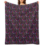 Língua Easy Care Throw Blanket