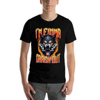 Im Finna Crash Out Ironic Meme Sigma Brainrot Quote  Rolled Sleeves T-Shirt