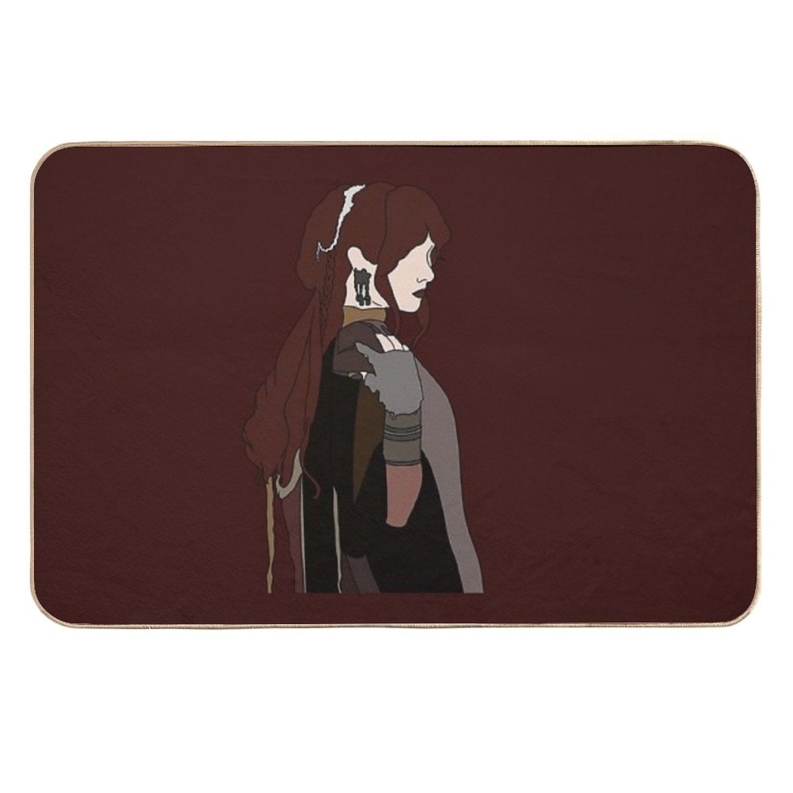 Roan of Arc  Easy To Clean Bath Mat