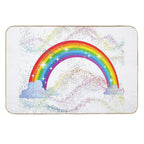 Magic Rainbow  Easy To Clean Bath Mat