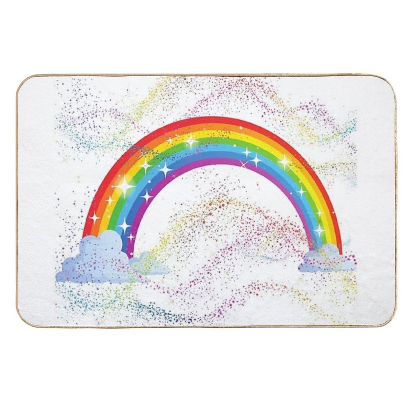 Magic Rainbow  Easy To Clean Bath Mat