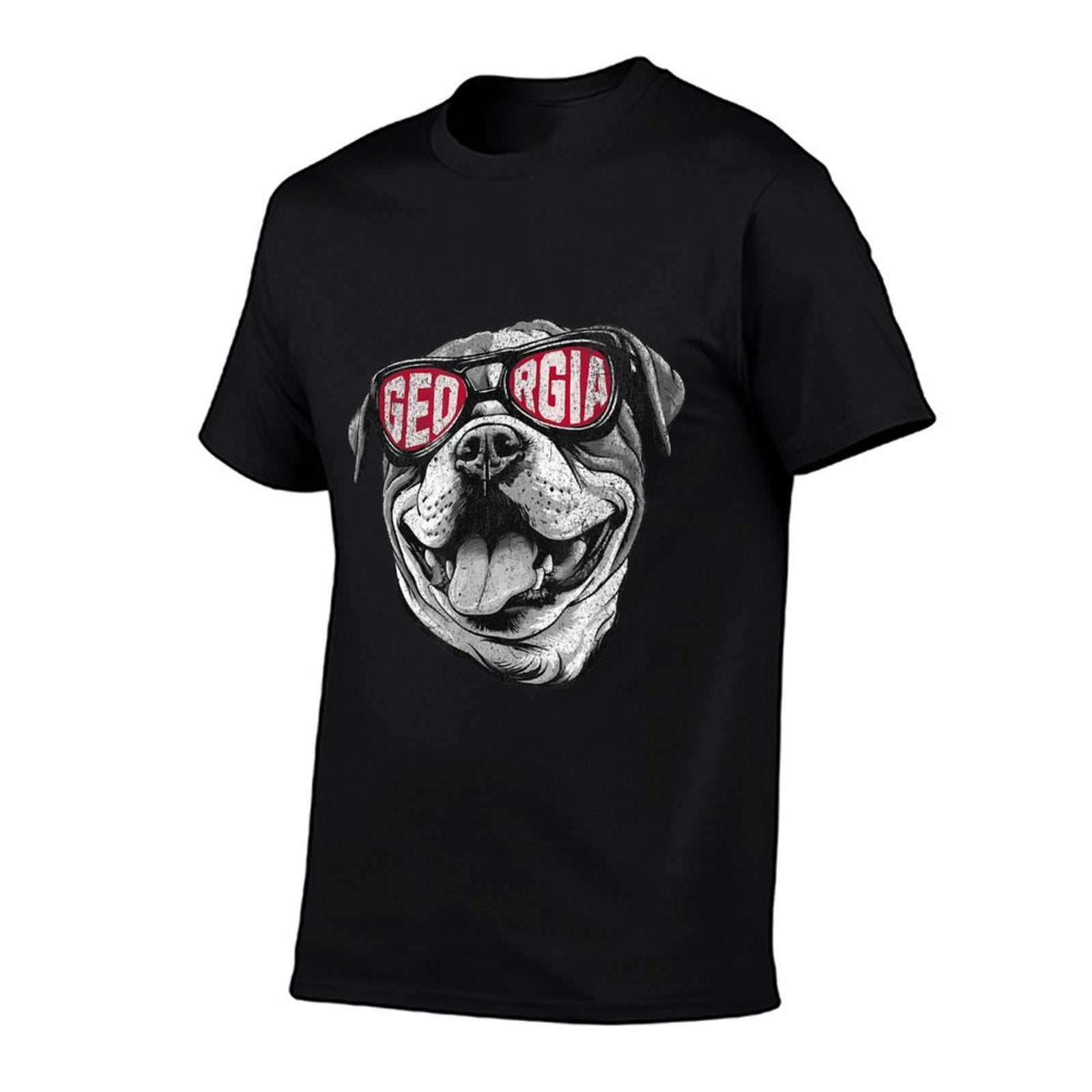 Mens Womens Kids GA Georgia Dog Sport Lovers Comfortable T-Shirt