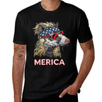 Opossum Possum - Patriotic USA 4th of July American  Versatile T-Shirt