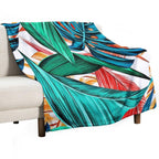 Fibers Digital Art Gift-ready Throw Blanket
