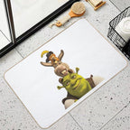 Shrek Cat Donkey 2  Odorless Bath Mat
