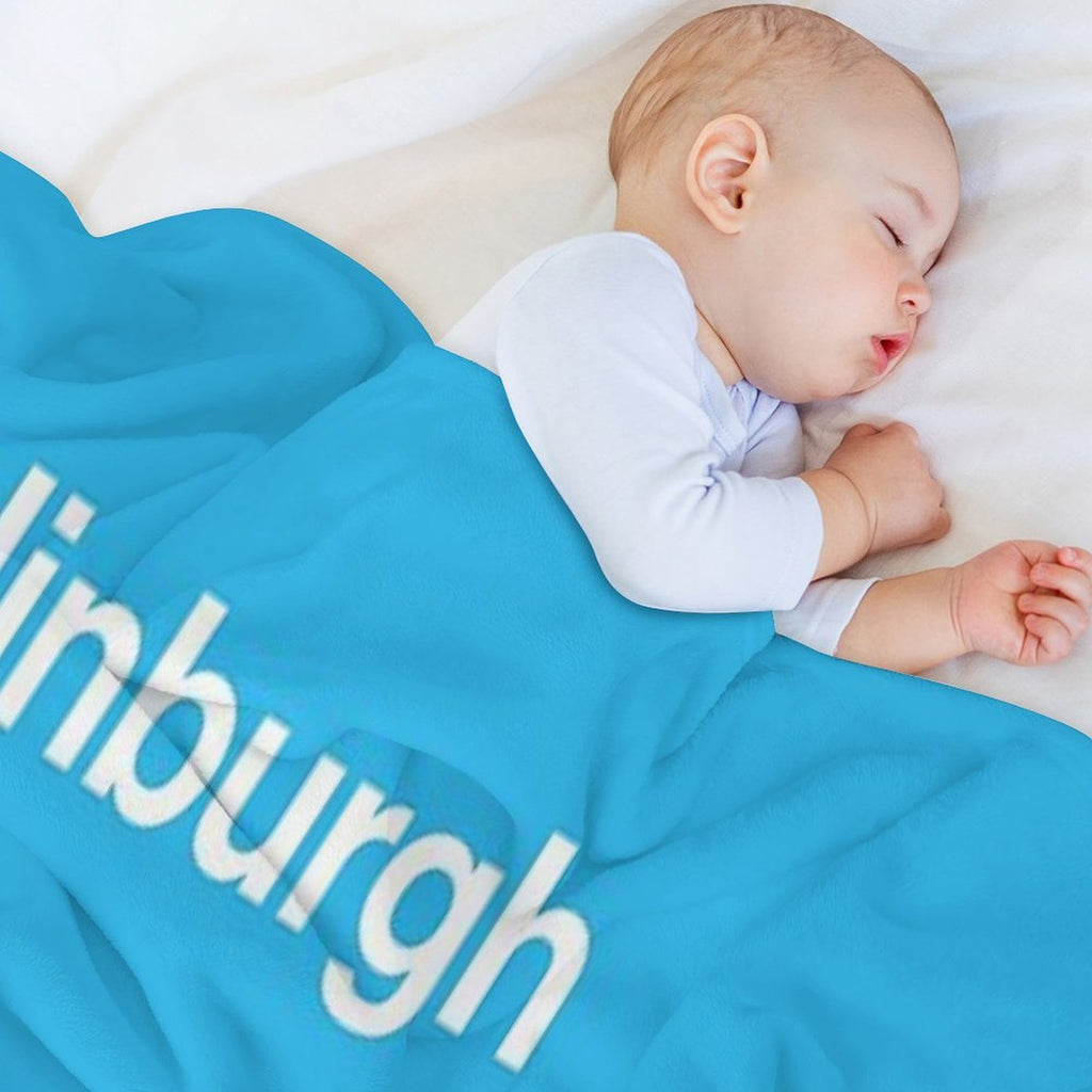 Edinburgh Class 802 World Train Side Scotland UK Compact Throw Blanket