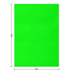 PLAIN SOLID COLOR BRIGHTEST NEON ELECTRIC GREEN Durable Throw Blanket