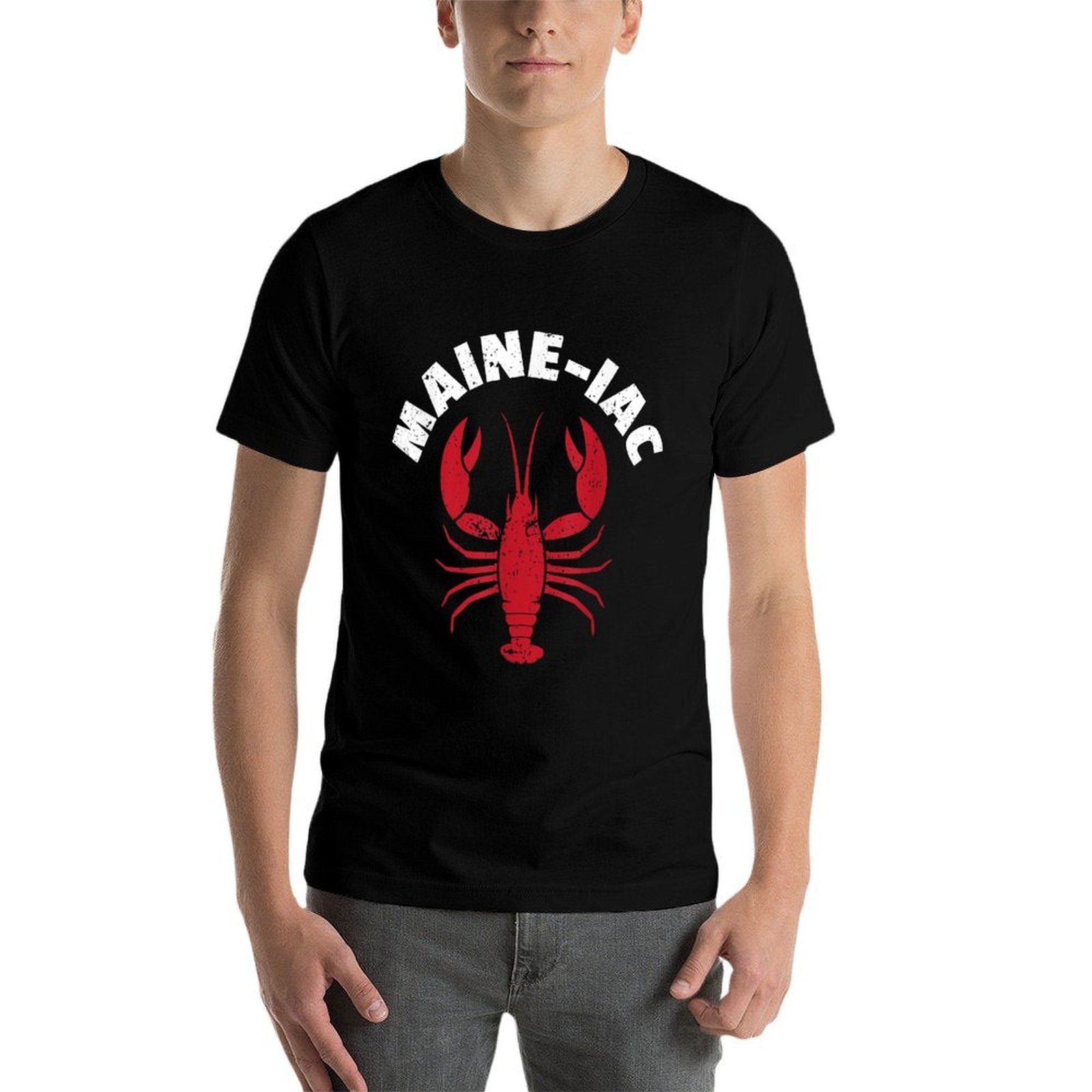 Maine-Iac Lobster Seafood Lover I Maine Lobster Lover  Lightweight T-Shirt