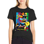 The Beatles - Collage Poster  Oversized Silhouette T-Shirt