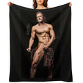 Sam Heughan Anti-pilling Throw Blanket