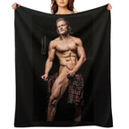 Sam Heughan Anti-pilling Throw Blanket