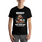 Soggy Beaver BBQ If Its Not All Over Your Face Beaver  Oversized Silhouette T-Shirt