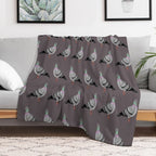 Pigeon Walk Eco-conscious Throw Blanket