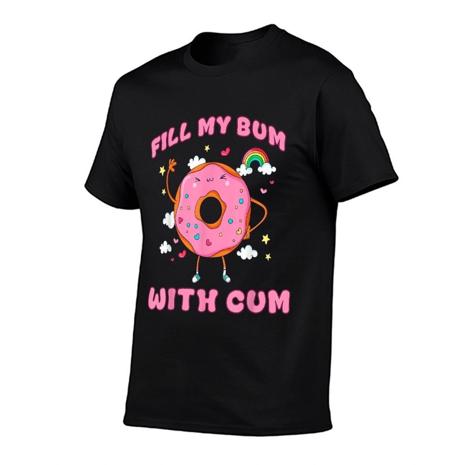Raunchy Adult Humor - Explicit Crude Offensive Comedy Fun  Summer-ready Fabric T-Shirt