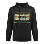 Retro Best of 1970 Mixtape Vintage 54th Birthday Cassette Pilling-Resistant Hoodie