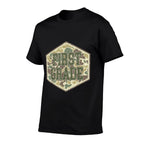 Retro Back to School Boys Old Camo First Grade  Odor-resistant T-Shirt