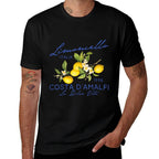 Limoncello Amalfi Coast Lemons Summer Italy Gift For Her  Easy-care T-Shirt