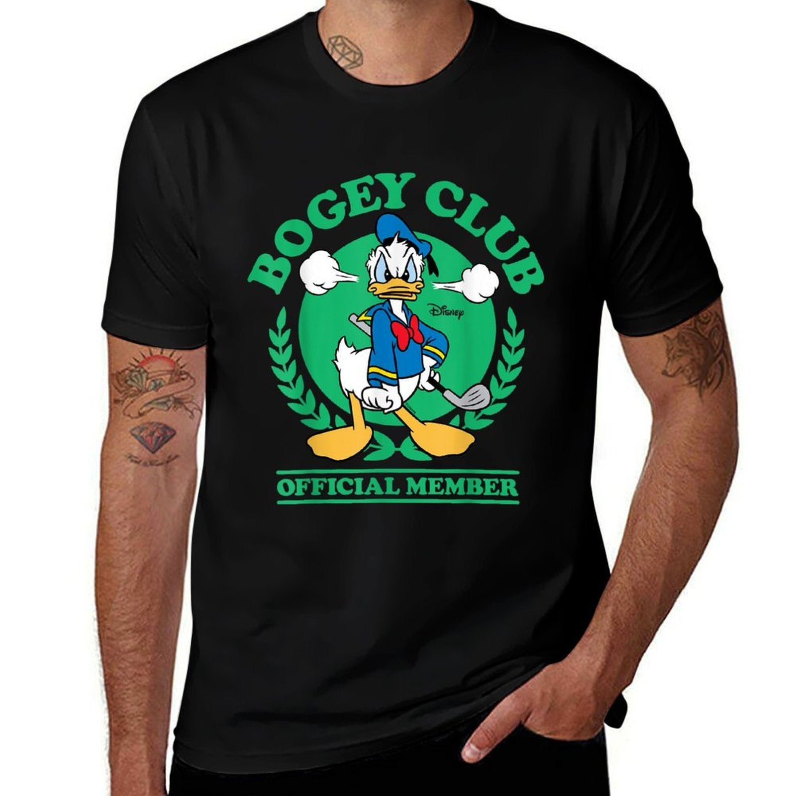 Donald Duck - Golf Bogey Club Official Member  Quick-drying T-Shirt