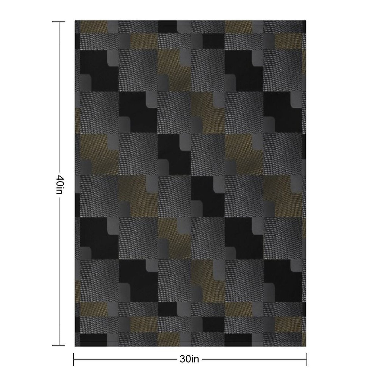 Patchwork Quick-dry Throw Blanket