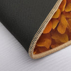 Bouquet of Gold Flowers  Odorless Bath Mat