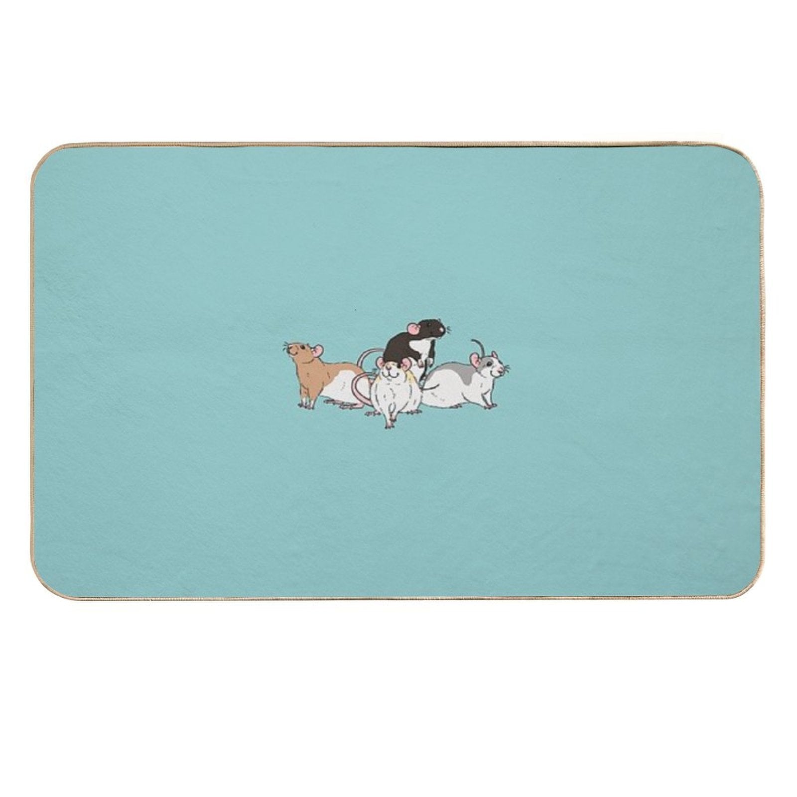 Rat Group  Rapid-Drying Bath Mat
