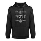 Xmas Themed Spread Kindness Like Snowflakes Merry Christmas Colorfast Hoodie