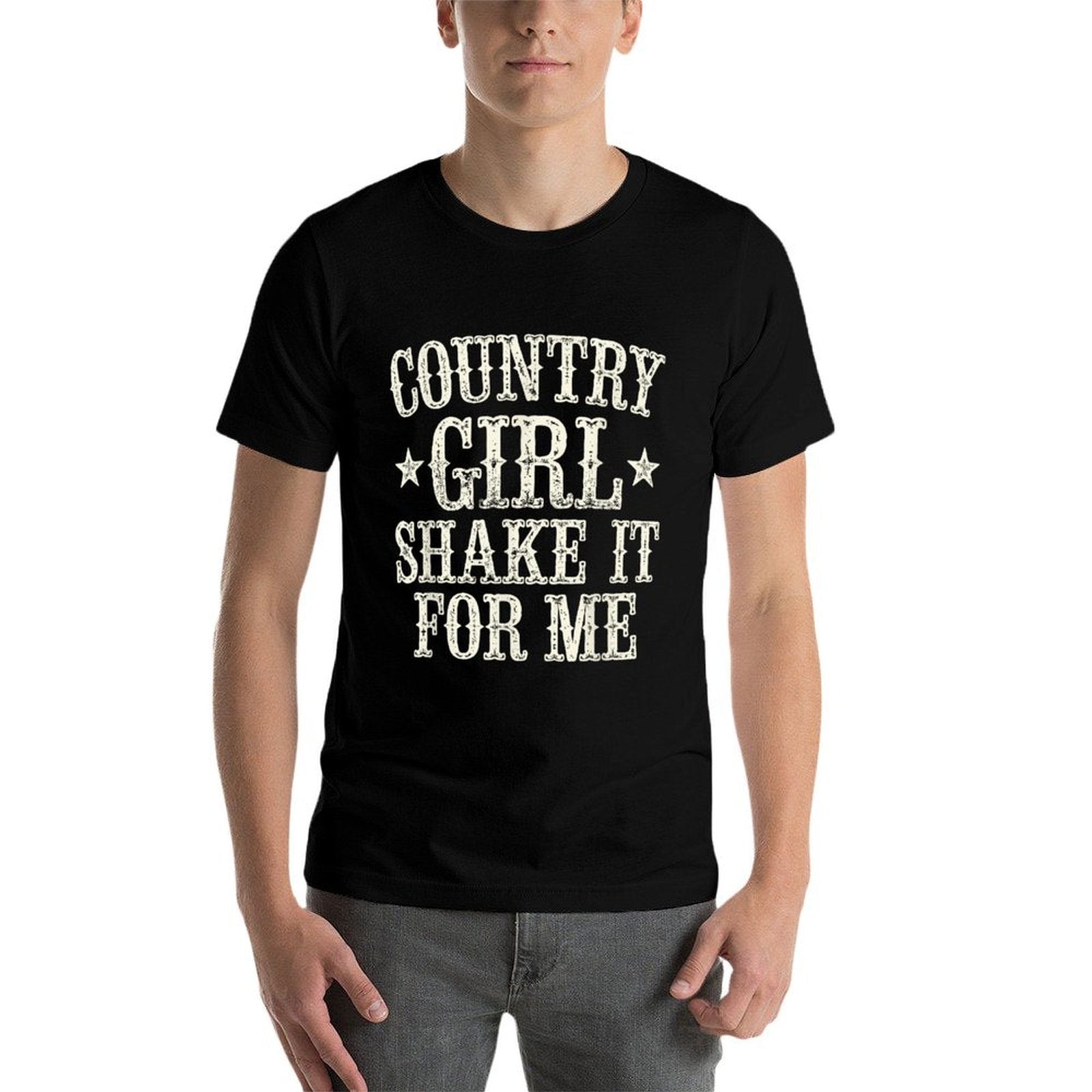 Shakes It For Me Country Music Cowgirl Vintage Western Vibes  Slim-fit Cut T-Shirt