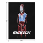 Sickick Music S!ckK!ck Lightweight Throw Blanket
