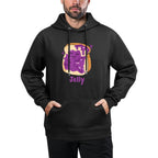 Peanut Butter  Jelly Matching Couple Halloween Best Friends Shrink-Resistant Hoodie