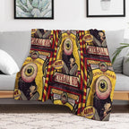 The Extraordinary Eyeball Kid Sideshow Poster Quick-dry Throw Blanket