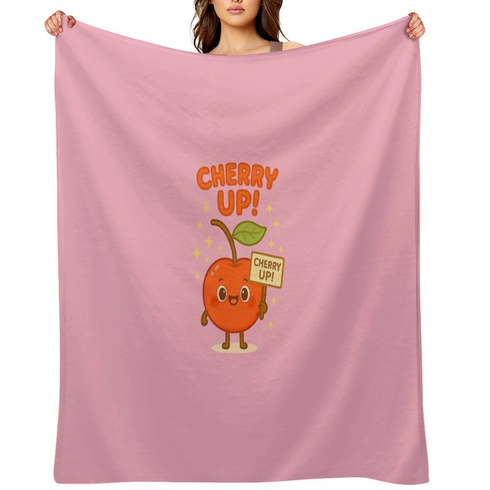 Cherry Up Premium Throw Blanket