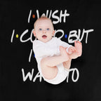 I WISH I COULD SARCASTIC QUOTE Machine-washable Throw Blanket