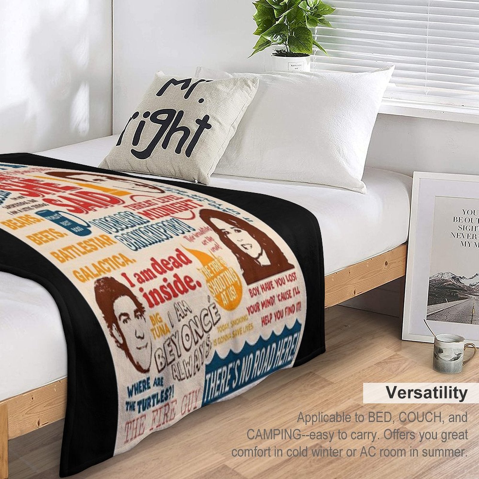 All The Best Quotes from The Office - That's What She Said! Versatility Throw Blanket