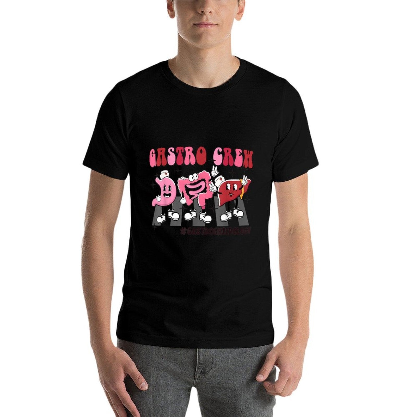 Gastro Crew Gastroenterologist Retro Gastroenterology Nurse  Affordable Price T-Shirt