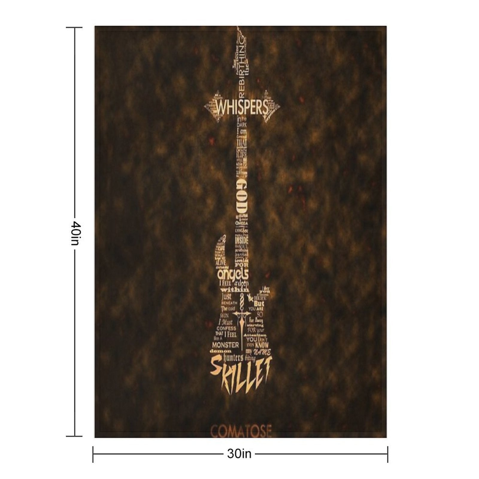 Skillet Lightweight Throw Blanket