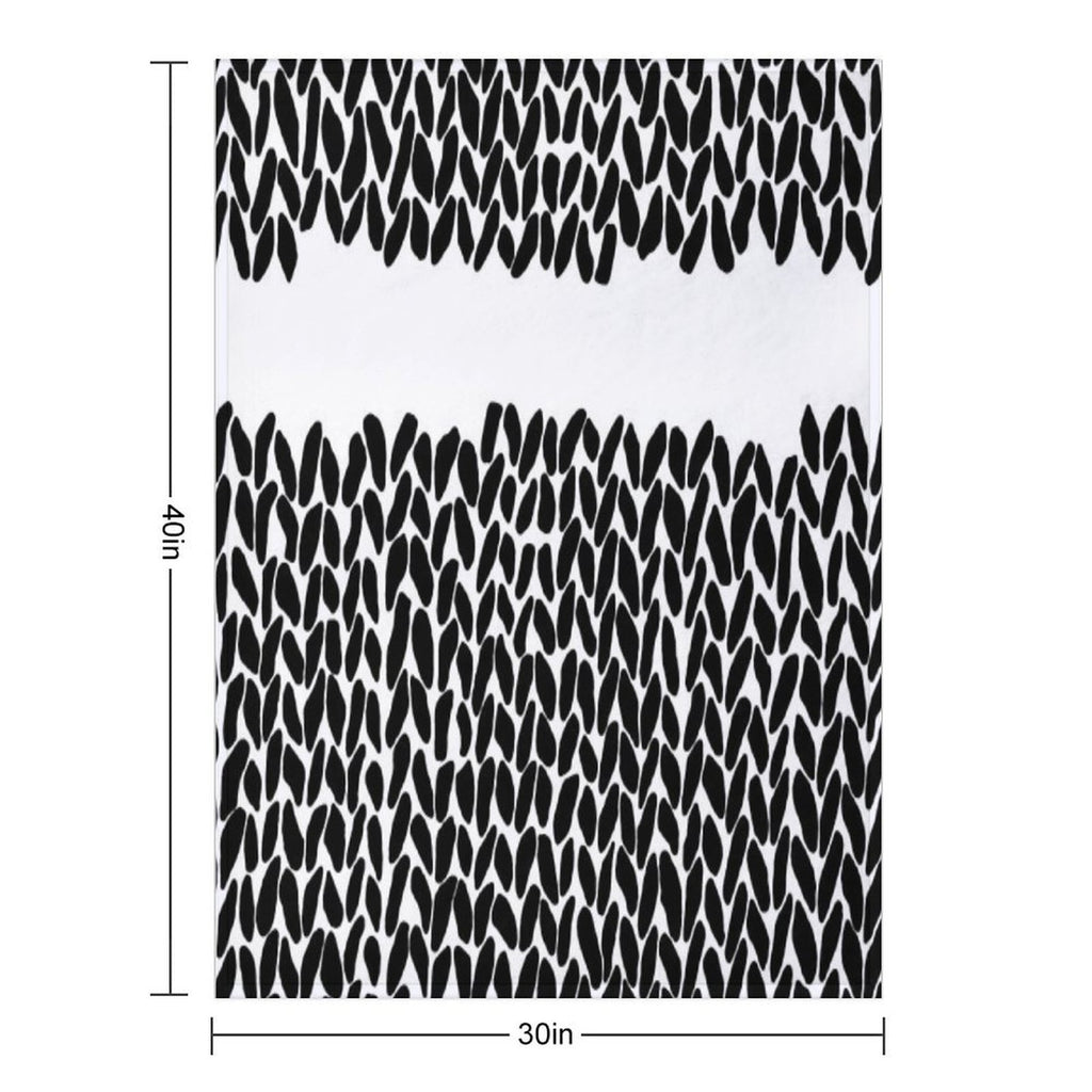 Missing Knit Easy Care Throw Blanket